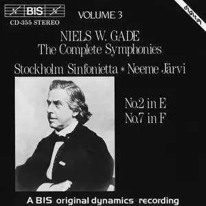 Neeme Järvi, Stockholm Sinfonietta - Niels W. Gade: The Complete Symphonies, Vol.3 (1987)