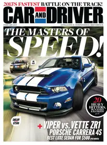 Car and Driver February 2013 (USA)