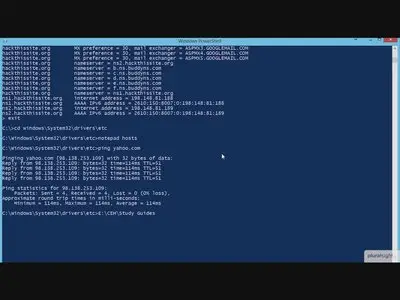 Pluralsight - Ethical Hacking: Reconnaissance/Footprinting (2015) [repost]