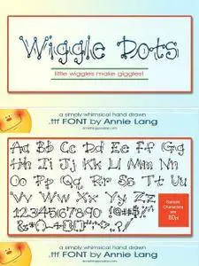 CM - Annie's Wiggle Dots Font 1164393