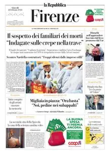 la Repubblica Firenze - 22 Febbraio 2024