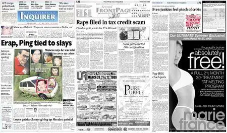 Philippine Daily Inquirer – March 20, 2009