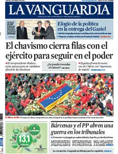 La Vanguardia - Jeuves, 7 De Marzo De 2013