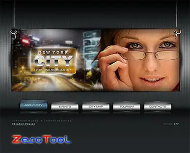 SimaVera 300110096 City portal Flash template