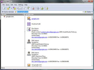 TamoSoft SmartWhois 5.1 Build 268