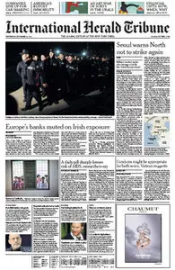 International Herald Tribune November 24 2010