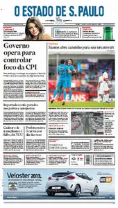 Jornal O Estado de São Paulo - 30 de abril de 2012 - Segunda