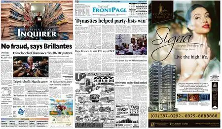 Philippine Daily Inquirer – May 24, 2013