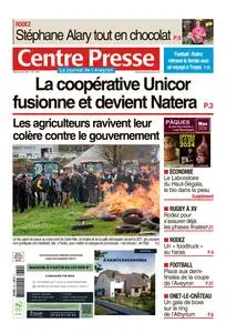 Centre Presse Aveyron - 30 Mars 2024