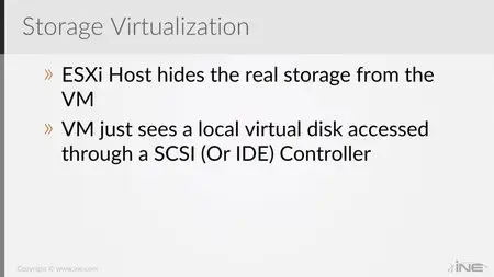 INE - Manage ESXi Storage Using vCenter Server