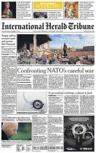 International Herald Tribune from Saturday, 17. December 2011