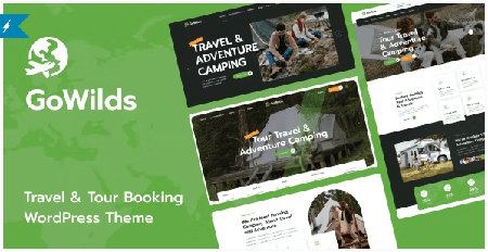 Gowilds v1.0.2 - Travel & Tour Booking WordPress Theme