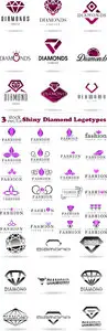 Vectors - Shiny Diamond Logotypes