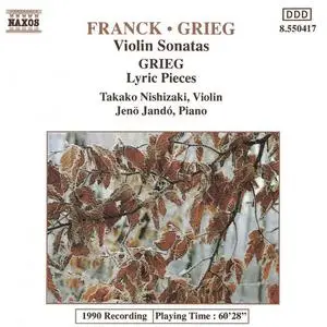 Takako Nishizaki, Jenő Jandó - Franck, Grieg: Violin Sonatas (1991)