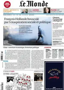 Le Monde & Suppléments du Mercredi 13 Novembre 2013