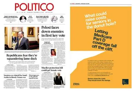 Politico – November 28, 2018