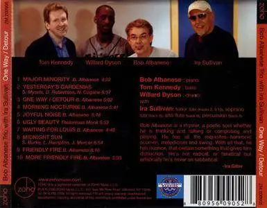 Bob Albanese Trio with Ira Sullivan - One Way / Detour (2009) {ZOHO ZM 200905}