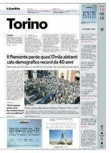 la Repubblica Torino - 19 Agosto 2018