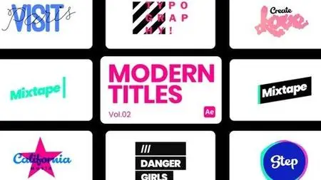 Modern Titles 02 for After Effects 44573434