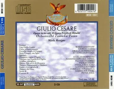 Nicola Rescigno, Orchestra del Teatro La Fenice di Venezia, Boris Christoff - Handel: Giulio Cesare (1997)