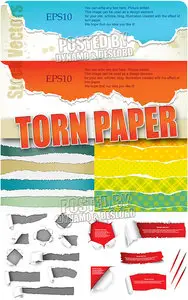 Torn paper - Stock Vectors