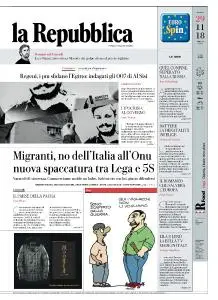 la Repubblica - 29 Novembre 2018