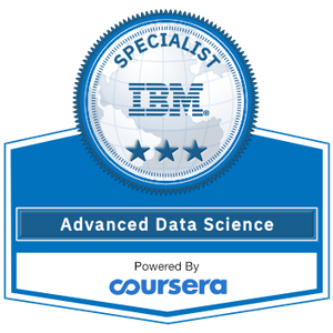 Coursera - Advanced Data Science with IBM Specialization by IBM