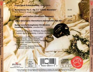 Leonard Slatkin, Saint Louis Symphony Orchestra - Tchaikovsky: Symphony No. 2, Romeo & Juliet, 1812 Overture (1995)