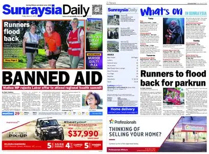 Sunraysia Daily – March 03, 2023