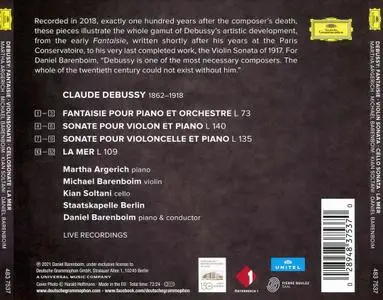 Daniel Barenboim, Martha Argerich, Michael Barenboim, Staatskapelle Berlin - Claude Debussy (2021)