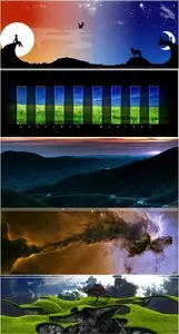 25 Awesome DualScreen HD Wallpapers