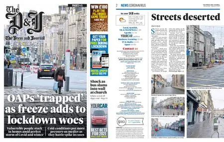 The Press and Journal Aberdeenshire – January 06, 2021