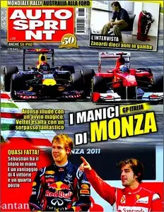 AUTOSPRINT N°37 - 19 Settembre 2011 (Speciale MONZA)