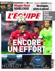 L’equipe du Mercredi 8 Décembre 2021