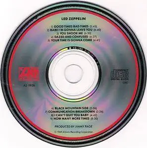 Led Zeppelin - s/t (1969) {1987 Atlantic A2-19126} **[RE-UP]**