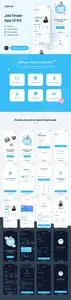 Jobhunt - Job Finder App UI Kit