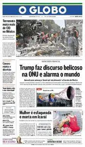 O Globo - 20 Setembro 2017 - Quarta