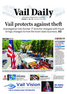 Vail Daily – July 28, 2020