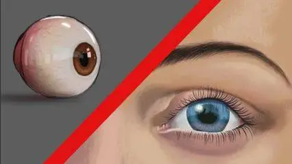 Digitally Painting and Drawing Eyes