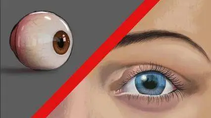 Digitally Painting and Drawing Eyes