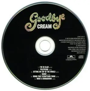 Cream - Goodbye (1969) [1998, Remastered Reissue]