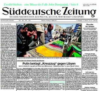 Süddeutsche Zeitung vom 22 März 2011