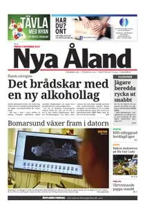 Nya Åland – 09 november 2018