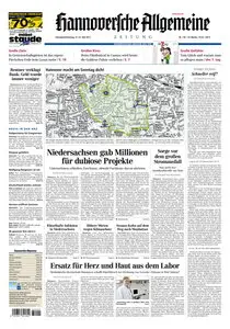 Hannoversche Allgemeine Zeitung - 21.05.2011