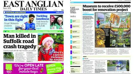 East Anglian Daily Times – December 24, 2018