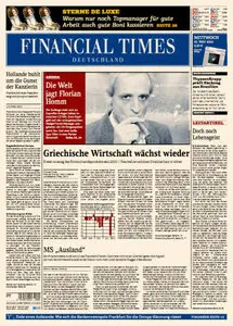 Financial Times Deutschland vom 16 Mai 2012