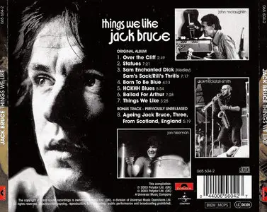 Jack Bruce - Things We Like (1970) {2003 Polydor Reissue}