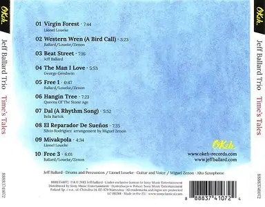 Jeff Ballard Trio - Time's Tales (2013) {Okeh}