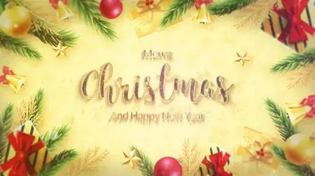 New Year and Merry Christmas Ident 35120058