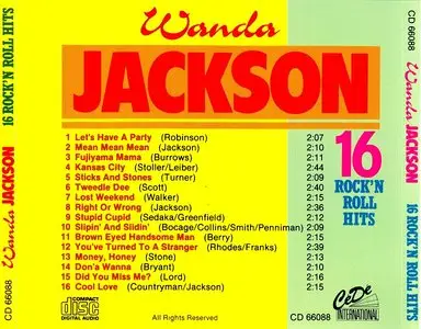 Wanda Jackson - 16 Rock'N Roll Hits (1995)